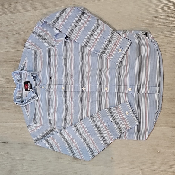 Quicksilver Boys XL Longsleeve Button Down - Picture 1 of 5